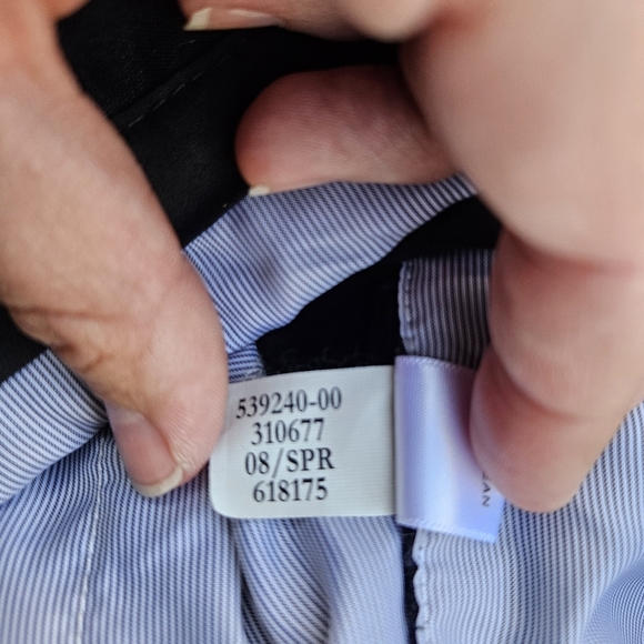 Banana Republic black Martin Fit trousers size 4 - Picture 8 of 8